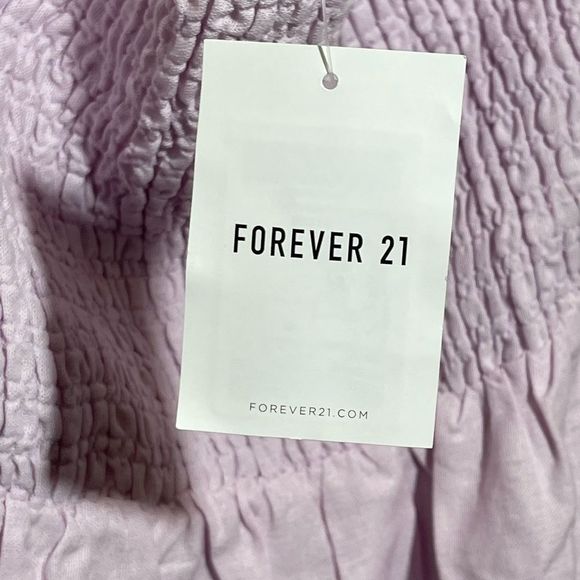 Forever 21 Plus Smocked midi dress - Picture 4 of 8